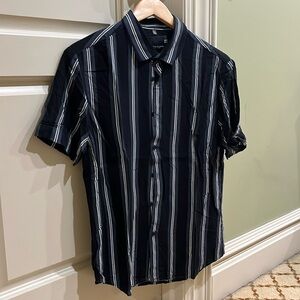 Denim & Flower Party Shirt | Size S